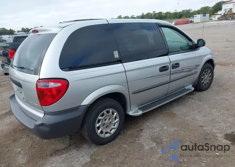 2002 Chrysler Voyager z USA, uszkodzony, nr VIN 1C4GJ25332B614042